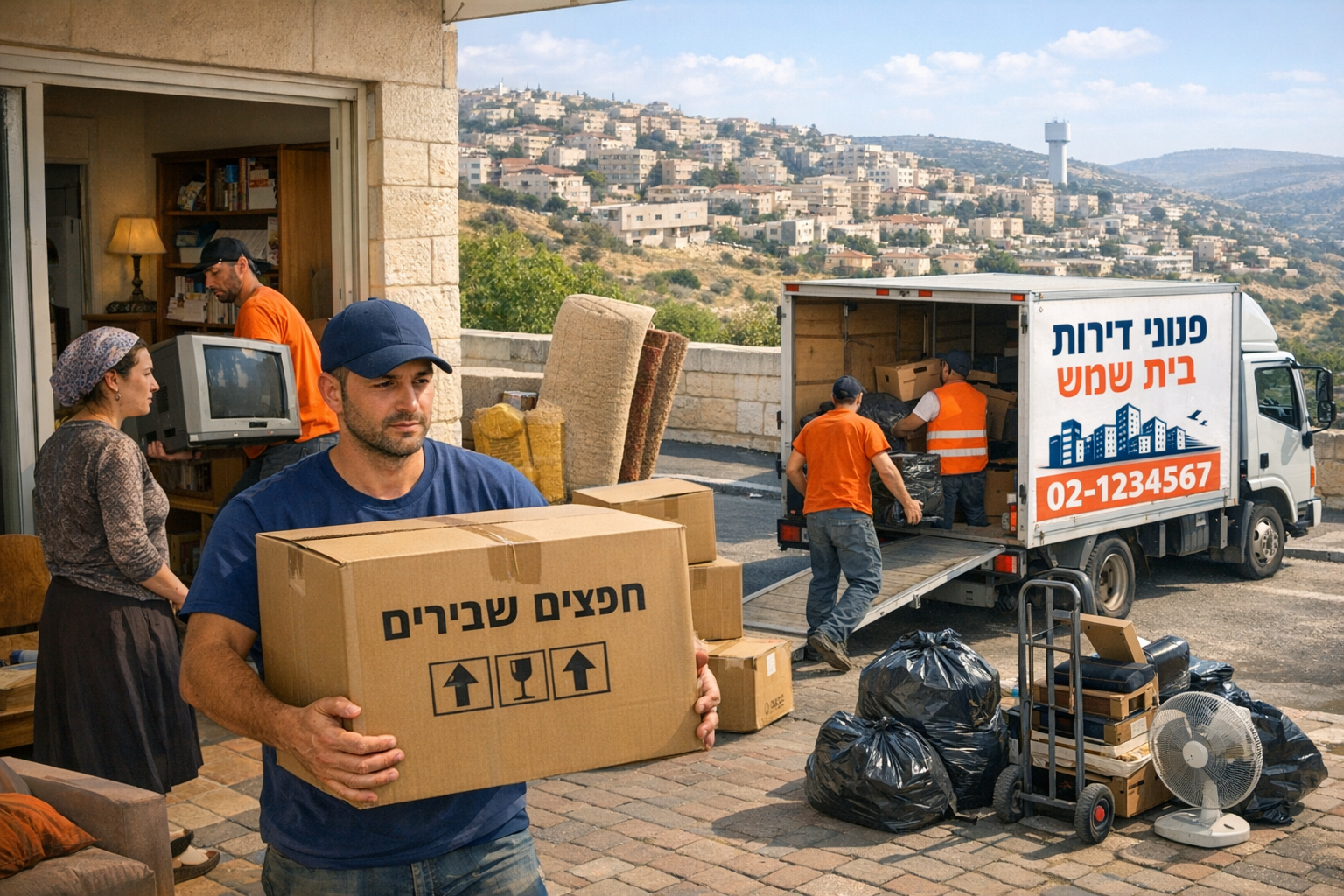 פינוי דירה בבית שמש