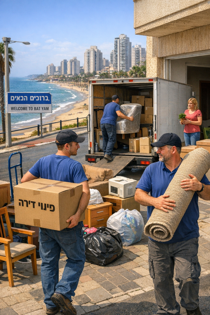 פינוי דירה בבת ים
