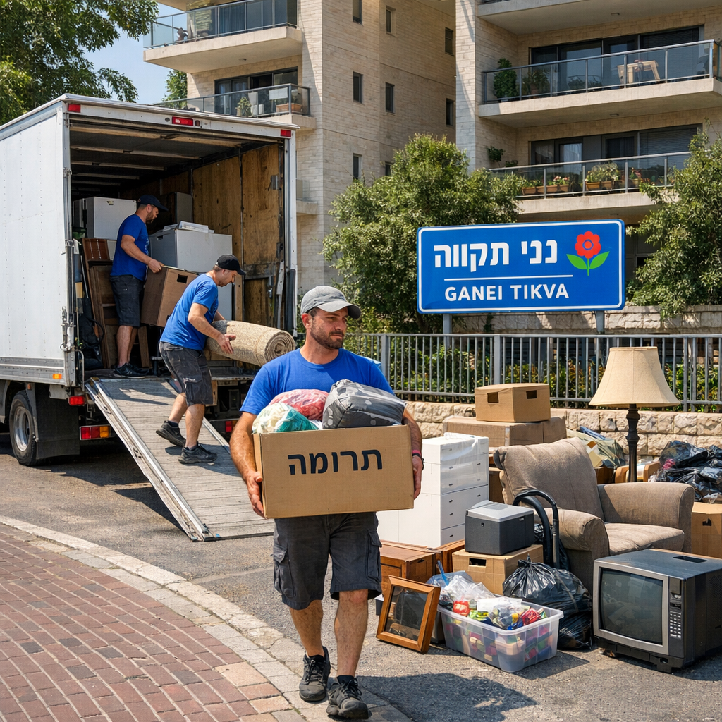 פינוי דירה בגני תקווה