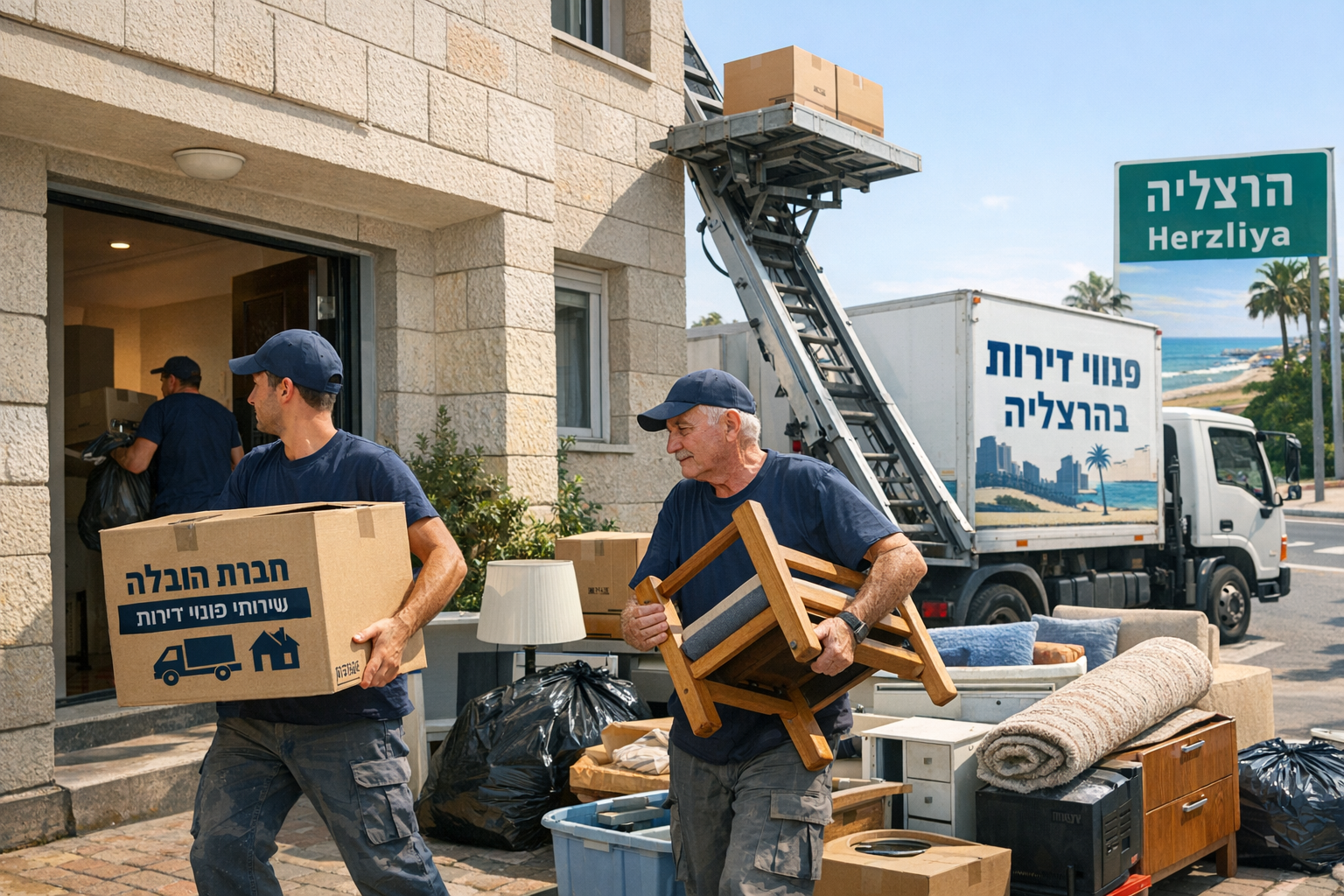 פינוי דירה בהרצליה