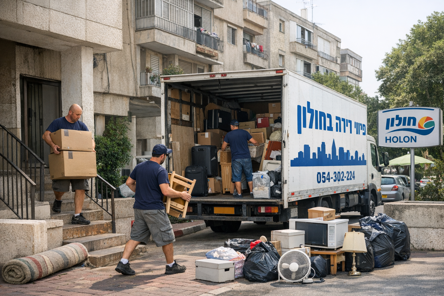 פינוי דירה בחולון