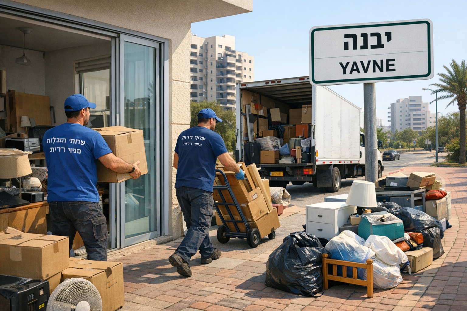 פינוי דירה ביבנה