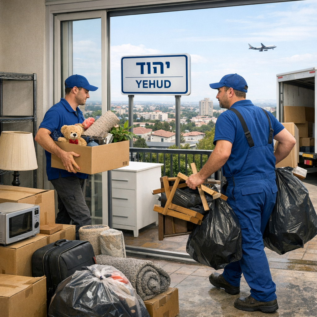 פינוי דירה ביהוד
