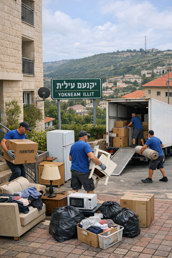 פינוי דירה ביקנעם עילית