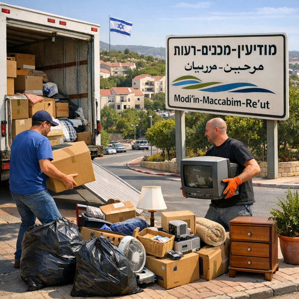 פינוי דירה במודיעין-מכבים-רעות