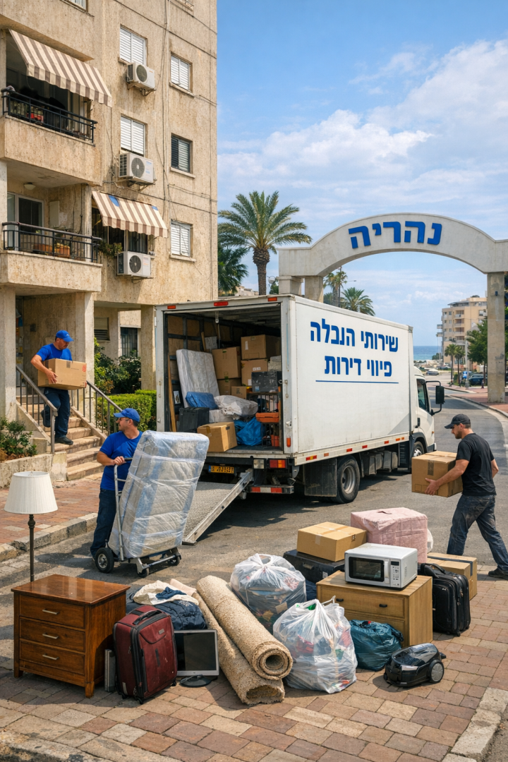 פינוי דירה בנהריה