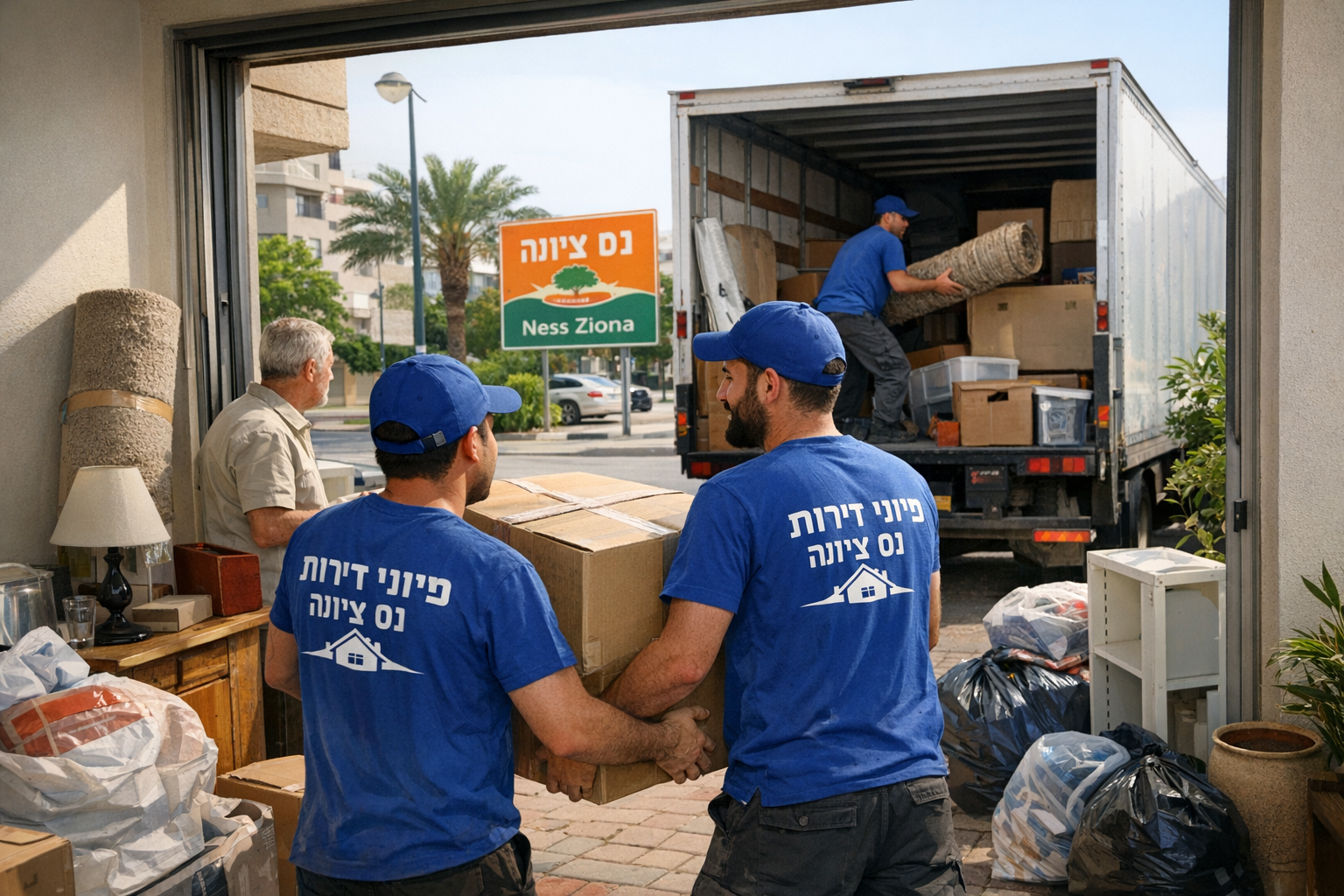 פינוי דירה בנס ציונה