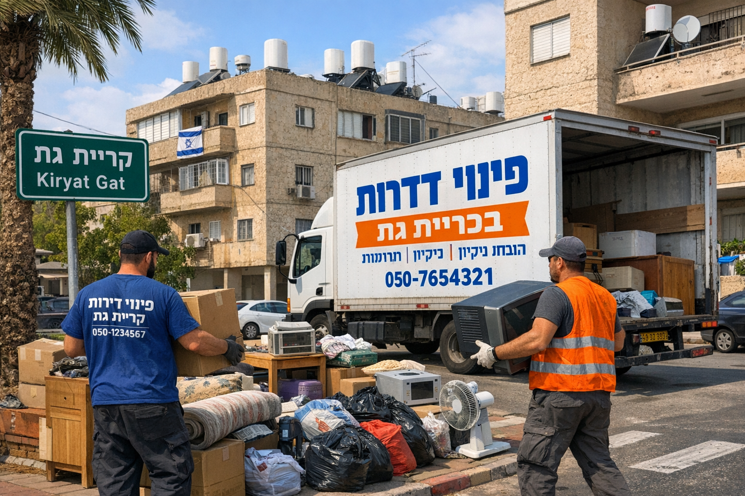 פינוי דירה בקריית גת