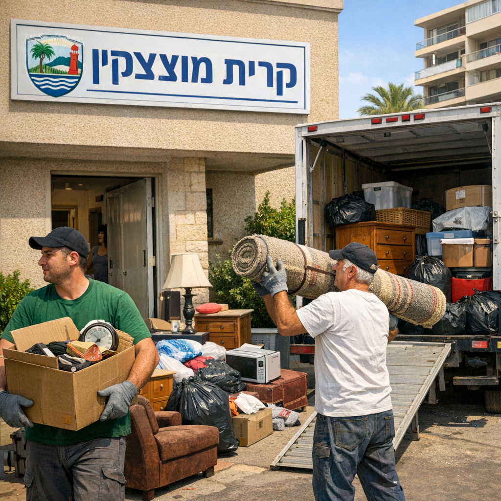 פינוי דירה בקריית מוצקין
