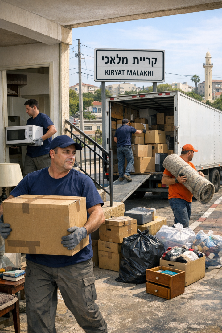 פינוי דירה בקריית מלאכי