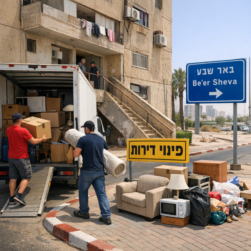 פינוי דירה בבאר שבע