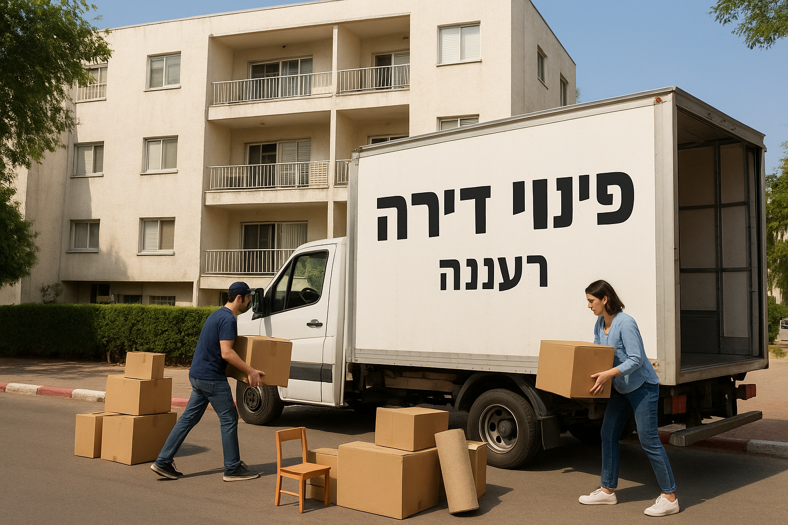 פינוי דירה ברעננה