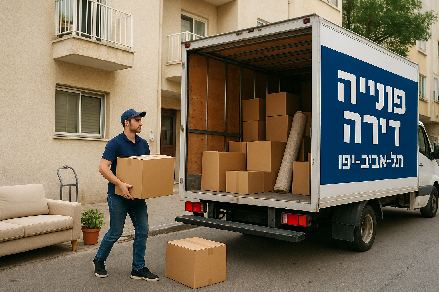 פינוי דירה בתל אביב-יפו