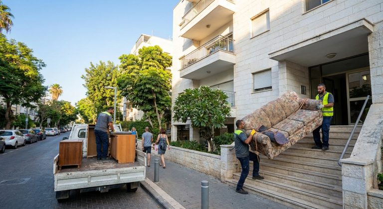 טיפול ברהיטים ישנים בזמן פינוי דירה