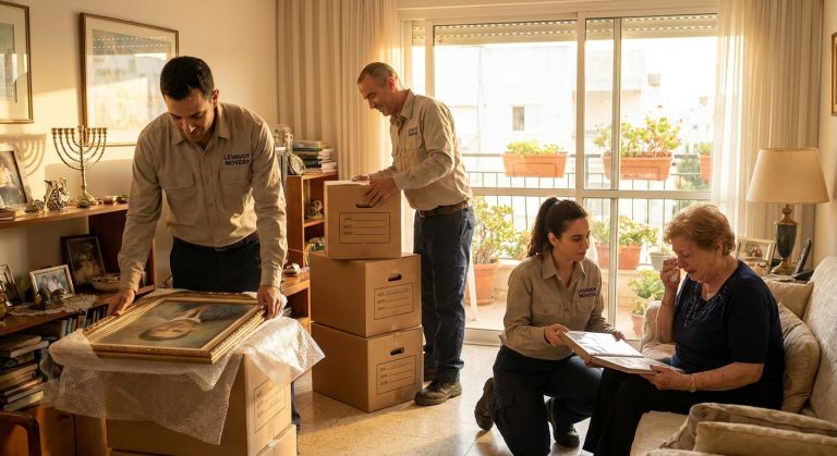 פינוי דירה לאחר פטירה – עזרה מקצועית ורגישה