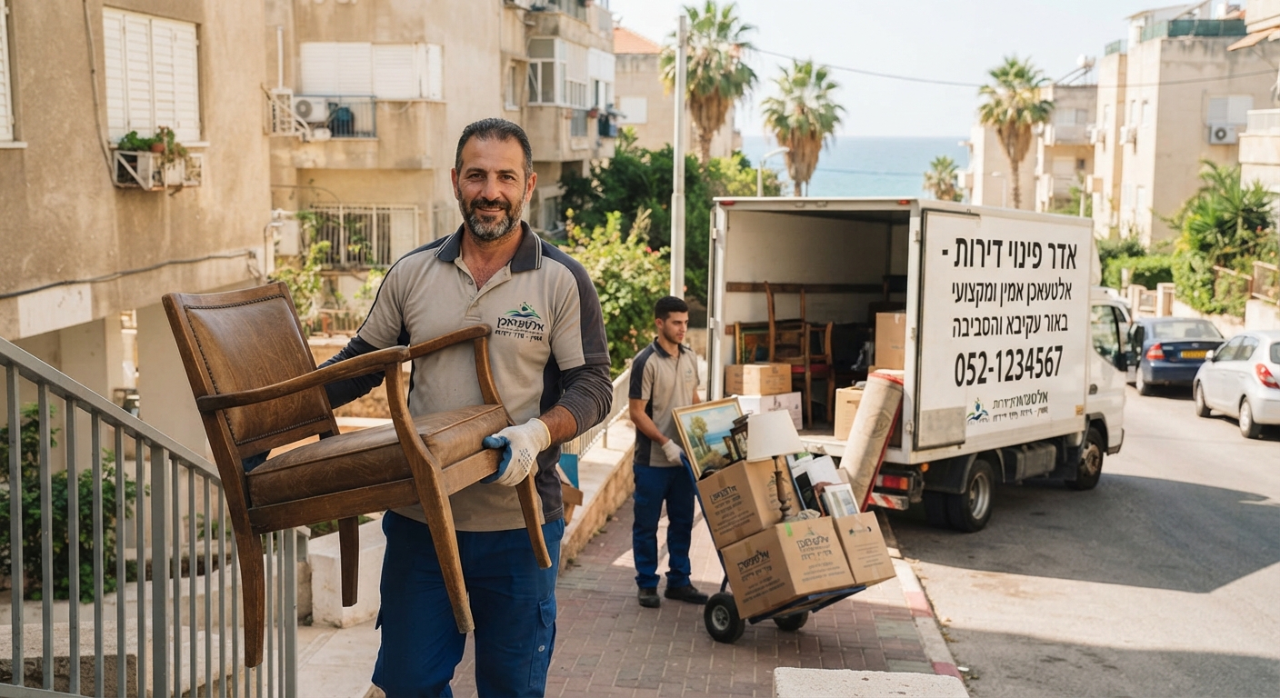אנשי מקצוע אמינים משירות אלטעזאכן ופינוי דירות באור עקיבא, מפנים תכולת בית בצורה מסודרת, בטוחה וידידותית.